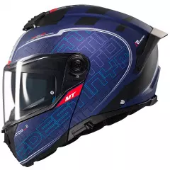 Шолом MT ATOM 2 SV, Синій матовий, XS