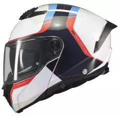 Шолом MT ATOM 2 SV, Білий/Синій/Чорний, L