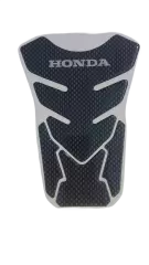 Наклейка на бак Honda універсальна карбон, Чорний
