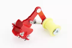 Натягувач ланцюга приводний з роликом (універсальний) тип 2, червоний, ACTIVE, (PRC)