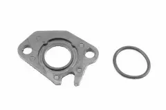 Прокладка патрубка карбюратора Honda DIO AF34 / 35 (пластмас) d-18mm + манжет, (Китай)
