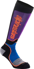 Шкарпетки Alpinestars MX Plus Youth, Чорний/Фіолетовий, M, L
