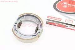 Колодки гальмівні барабанні задні Viper-125-150J діаметр 125мм лите колесо (ZHENGHE)