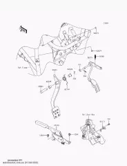 Шайба-звичайна,10MM ZX1400A6F (411AA1000)