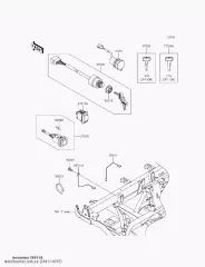 Провод-основний,320MM KAF950FDF (260110797)