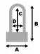 Протиугінний трос з замком AUVRAY U-LOCK U-ROC URC180245AUV - Фото 2