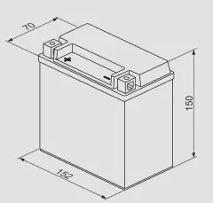 Акумулятор BOSCH 0092M60200 12Ah 190А