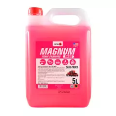 Активна піна суперконцентрат для ручної мийки NOWAX MAGNUM NANO FOAM SHAMPOO 1:10 5л.