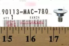 Гвинт з центруючою поверхнею (90113-MAC-780)