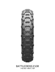 Покришка BRIDGESTONE BATTLECROSS E50 140/80-18 70P TT