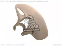 Пластик крыло переднее FENDER COMP. FR. (61100-MFL-000ZA)