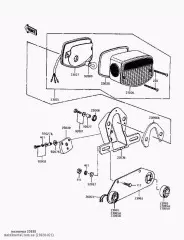 Прокладка,хвостова лампа LENS Z440-A2 (23028021)