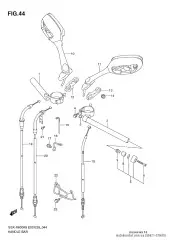 Guide,clutch cable g (58621-37H00-000)