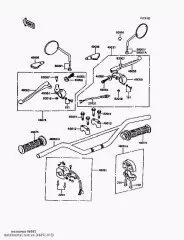 Важіль-зчеплення KE125-A8 (46092015)