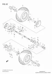 Lever lt-a50 (64451-43F00-000)