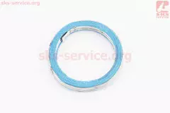 Прокладка глушника Honda (синій азбест) 33mm, (Китай)