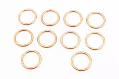 Прокладка глушника з металу 39x32мм, 10шт, (Viper)