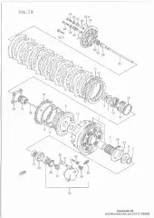 Retainer,cl push rod (23117-38A00-000)