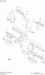 Bar, pill footrest (43710-20C01-000)