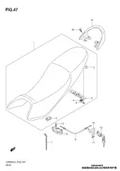 Bracket, seat (45220-45F10-000)