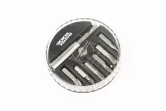 Біти викруткові 7шт 1/4 25мм з тримачем 40-0381, (MASTERTOOL)