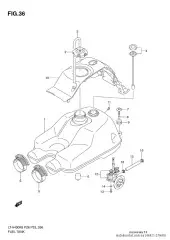 Hose,fuel lt-a400f/k (44421-27H00-000)