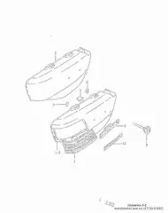 Knob,frame cover (47230-03002-000)