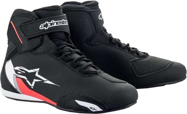 Кросівки Alpinestars SEKTOR, Чорний/Білий/Червоний, 8.5