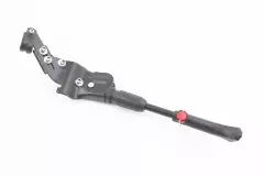 Підніжка бокова задня телескопічна для 26- 29 алюмінієва чорна, (Китай)