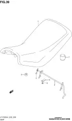 Plate,seat lock lt-a (45222-38F00-000)