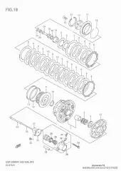 Seat, gsf1200 (21623-31E20-000)