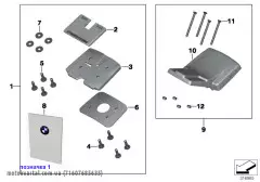 Комплект основания навигатора (71607685635)