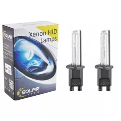 Лампа ксенонова SOLAR H1, 4300K, 85V, 35W P14.5s KET, (2шт.), Білий