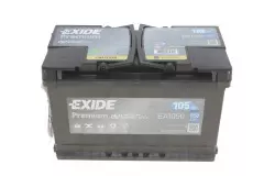 Акумулятор EXIDE EA1050 12V 105Ah/850A +R/B13 Premium
