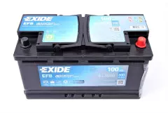 Акумулятор EXIDE EL1000 12V 100Ah/900A +R/B13 Start-Stop EFB