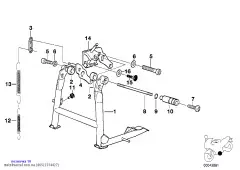 Болт крышки подшипника (46522314427)