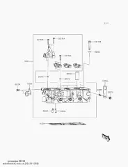 Болт,фланцевий,8X16 KAF820ELF (921541588)