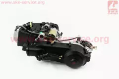 Двигун 4T GY6 125cc (короткий варіатор, довгий вал), (ZHENGHE)