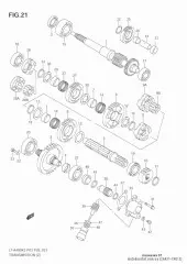 Gasket,odometer gear (26451-19B12-000)