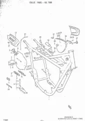 Gasket,oil tank cap (44661-11000-000)