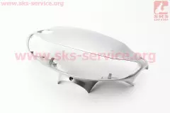 Пластик руля передний голова Honda DIO AF-35 сірий (Китай)