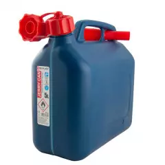 Каністра пластикова Bi-Plast HDPE для палива 5л з лійкою