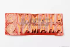 Наклейка літери YAMAHA (20х6) (2шт) червона (4751)