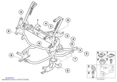 Винт со сферо-цилиндрической головкой (34512314280)