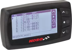 GPS таймер KOSO NORTH AMERICA BA045100, Чорний
