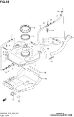 Hose,inlet check val (44425-10GA0-000)