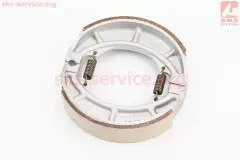 Колодки гальмівні барабанні задні Viper-125-150J діаметр 125мм лите колесо (TATA)