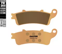 Колодки гальмівні дискові GALFER FD205G1380