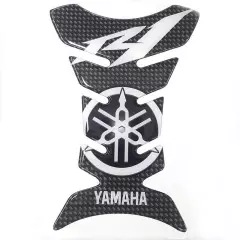 Наклейка на бак Yamaha карбон, Чорний