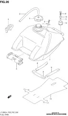 Rubber,fuel tank lt- (44542-08H00-000)